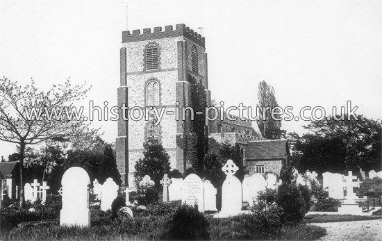 All Saints Church, Writtle, Essex. c.1910